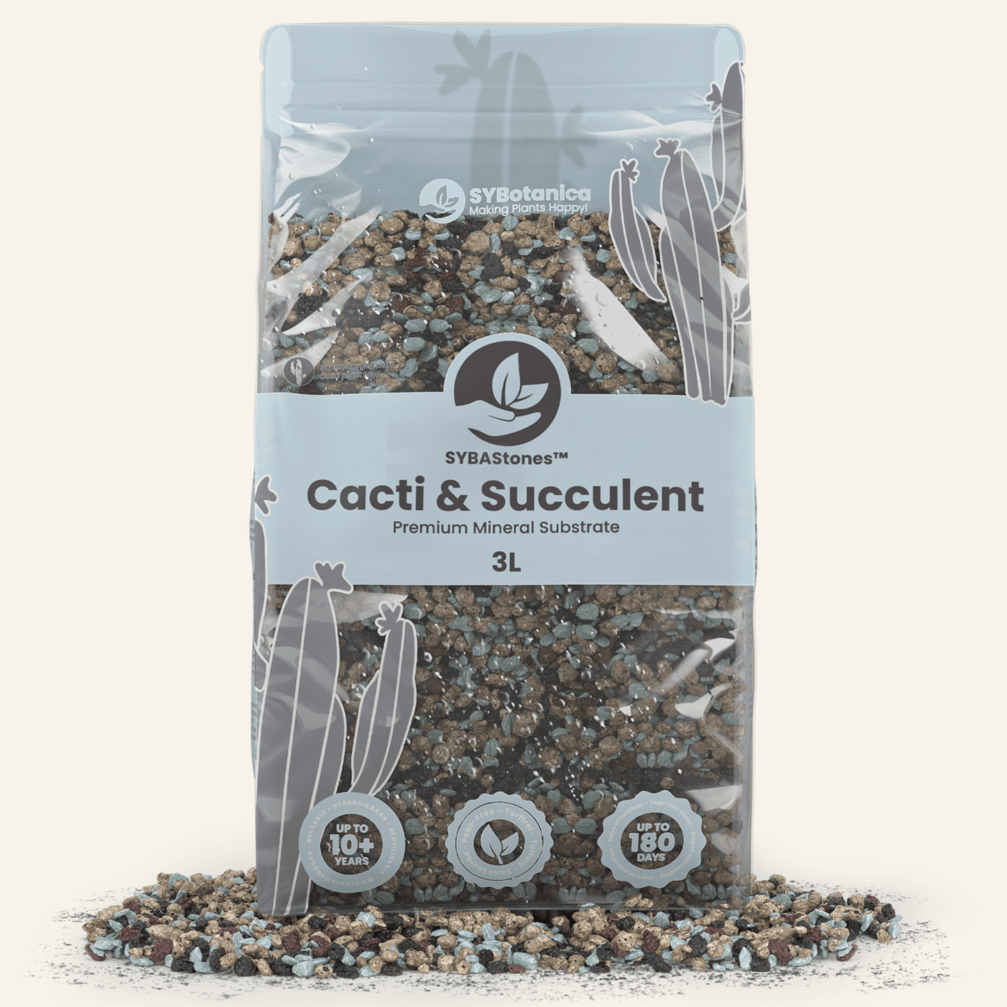 Mix Minerale per Cactus e Succulente