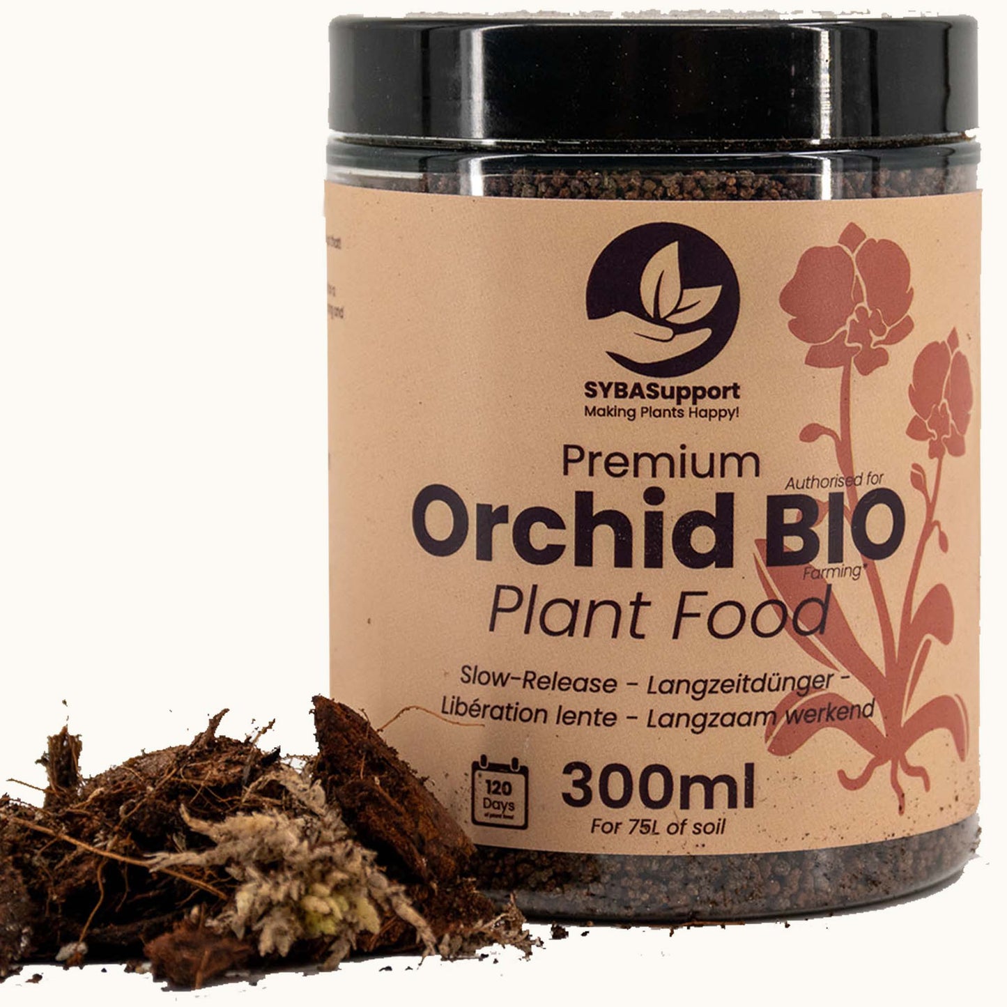 Fertilizzante BIO a rilascio lento per orchidee