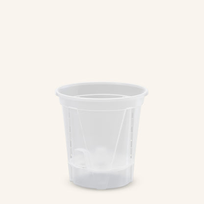 Vasi trasparenti con sistema di auto-irrigazione