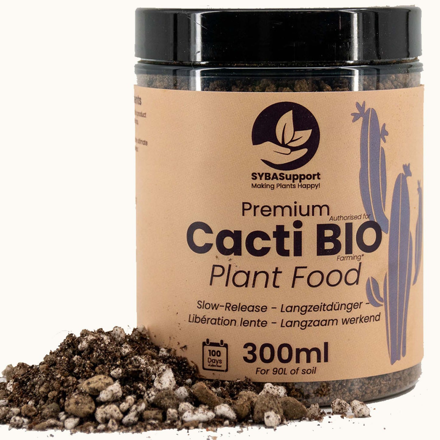 Fertilizzante BIO a rilascio lento per cactus