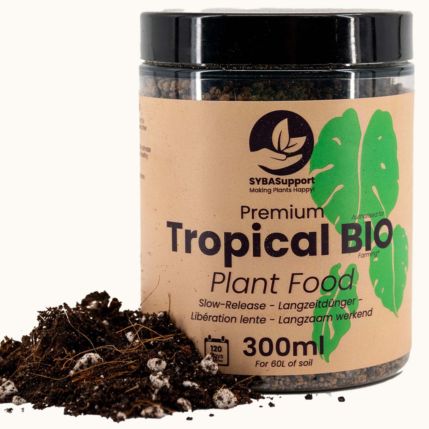 Fertilizzante BIO a rilascio lento per piante tropicali
